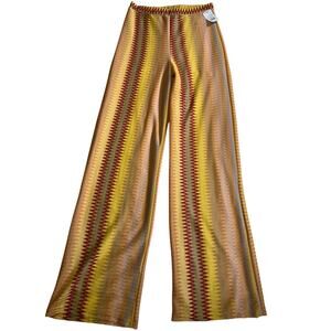 Windsor Women's Multicolor  Zigzag Flare Knit Pant - Size XS - Pre-owned
